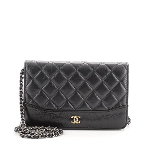 chanel o wallet on chain|chanel wallet on chain gabrielle.